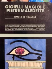 1984 SIMONE DE TERVAGNE - GIOIELLI MAGICI E PIETRE MALEDETTE - 1 EDIZIONE MEB