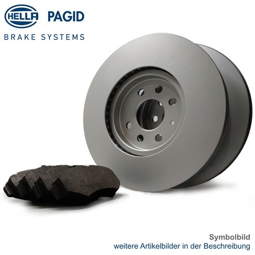 Kit dischi freno hella pagid - freno, +