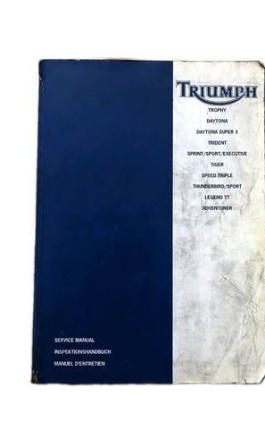 Oem triumph 1999 manutenzione - 1999,
