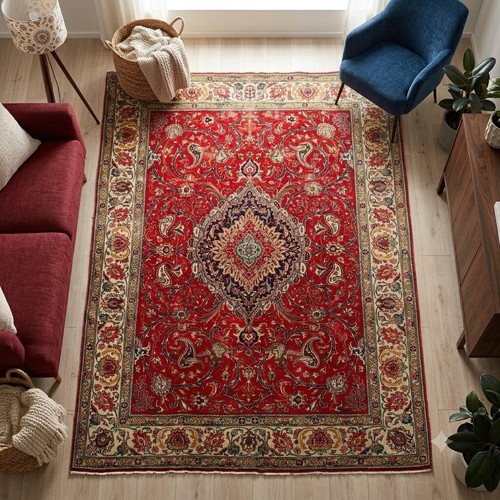 Tappeto tabriz antico cotone - tabriz,