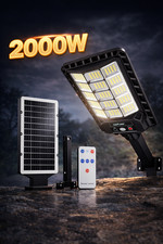 Faro LED solare  2000W