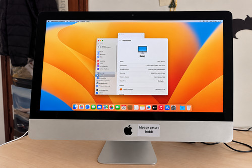 Imac 2017 i5 - 21,5", i5-7400