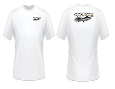 T-shirt barche volpe marina