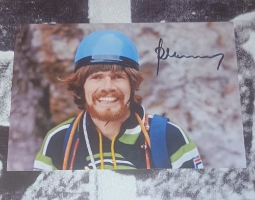 Autografo reinhold messner - autografo,