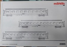 MÄRKLIN 41895 3 carrozze FS