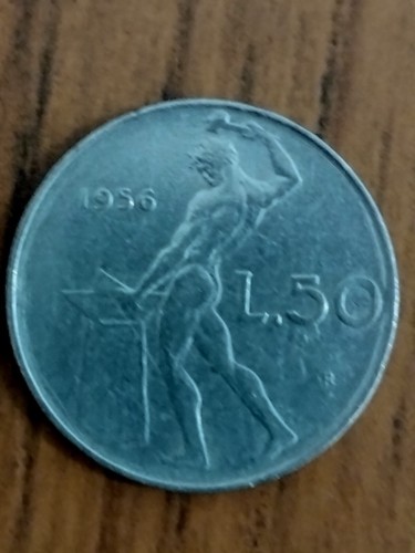 Lire italia 1956 - 50,