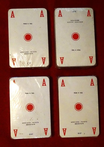Carte gioco canasta - canasta, 107