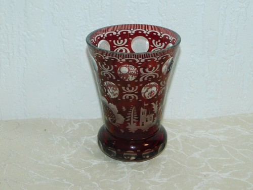 Antico biedermeier vetro - biedermeier,