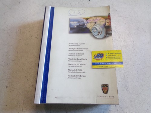 Catalogo manuale officina - manuale,