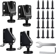 Piedini di Livellamento Resistenti, Confezione da 4 Livellatori per Mobili Regolabili con 1320LB