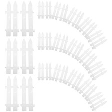  20 Pcs Staccionata in Plastica Recinto Albero Recinzione Miniatura