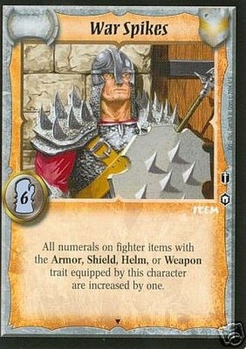 War spikes item warlord - -,