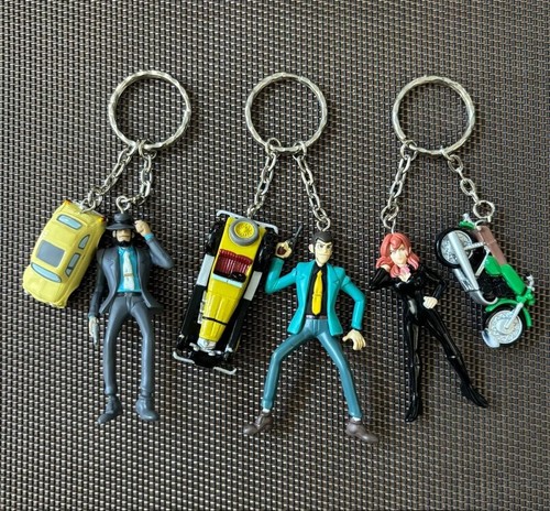 Lupin iii twin keyring - iii,