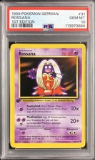 Rossana 31/102 - Set base - 1° Edizione - PSA 10 - Pokémon