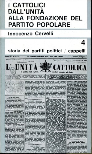 Cattolici dall unità - cattolici, dall'unità
