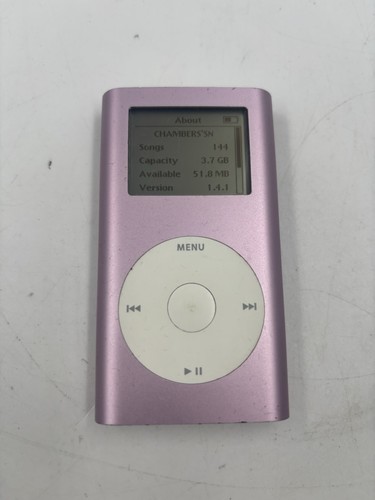 Apple ipod mini a1051 4gb - apple, 1a