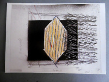 MERZ Mario Carton Expo 91 Galerie BEI KONRAD FISCHER ARTE POVERA artiste italien