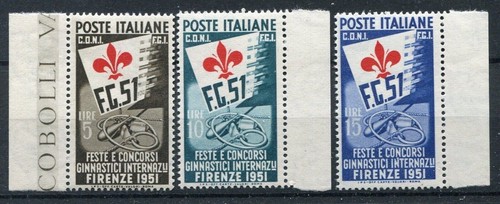 Italia 1951 concorsi - italia, ginnici