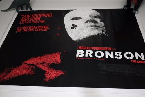 Bronson quad poster rare - quad,