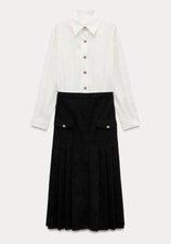Zara Mixed Dress ZW Collection