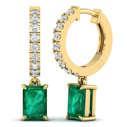 Orecchini oro giallo 14 - in,
