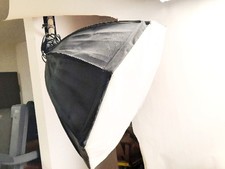 Softbox Ottagonale 65 cm +trepiedi, luce 135 watt