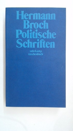 Politische schriften - politische,