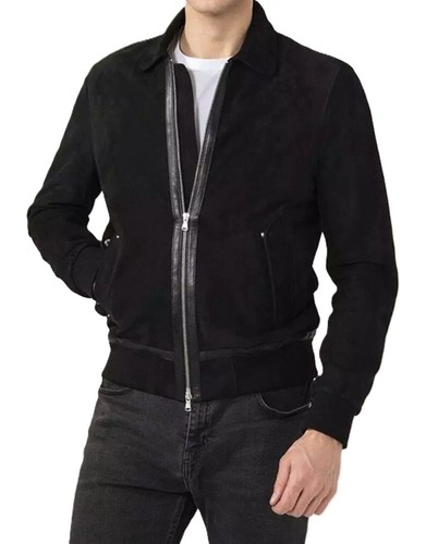 Giubbotto bomber uomo nero - bomber,