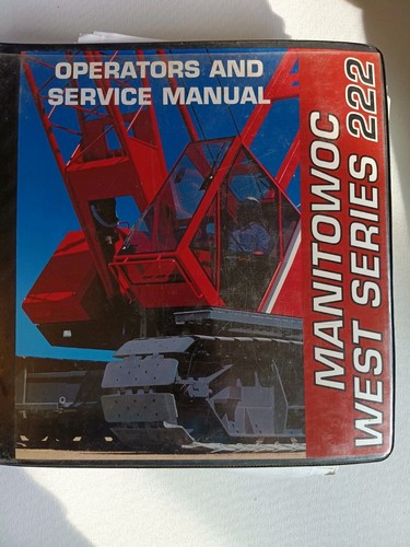Manitowoc west serie 222 gru - manitowoc,