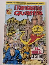 Fantastici Quattro n. 1 Seconda Serie con Adesivi Editoriale Corno EDICOLA 