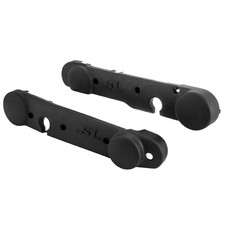 MF0075 Coppia Carterini Cover Laterali Plastica Nero per Piaggio SI - SI FL2