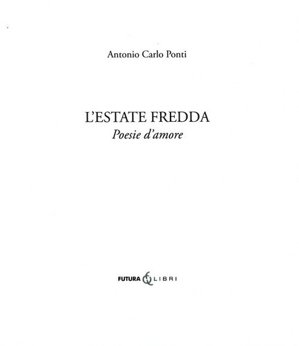 Estate fredda poesie - l'estate,