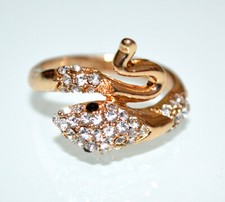 Anello donna serpente oro