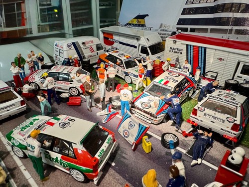 Diorama assistance rallye - diorama,