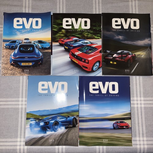 Evo car magazines - bundle, x5
