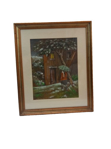 Quadro dipinto mano e - a,