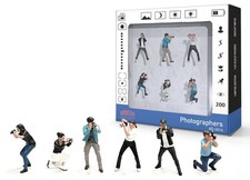 Lotto Figurine Photographers - American Diorama 1:64