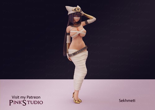 Sekhmeti monster musume - , resin