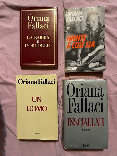 Oriana fallaci lotto libri - oriana,