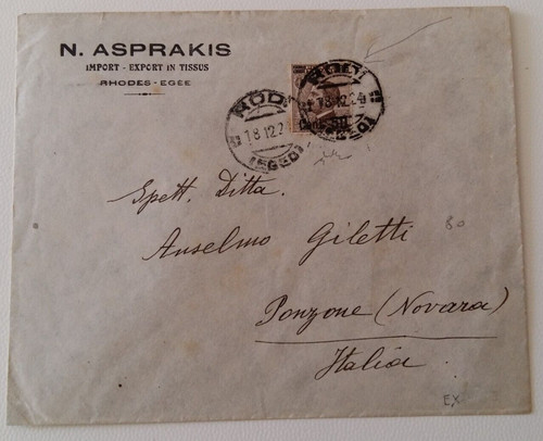 1924 lettera ditta - lettera,