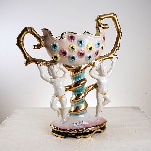 Vaso ceramica felce - vaso,