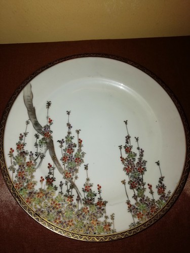 Piatto decoro fiori - piatto, e