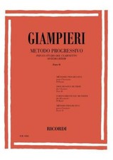 GIAMPIERI METODO PROGRESSIVO PER LO STUDIO DEL CLARINETTO SISTEMA BOHM PARTE 2