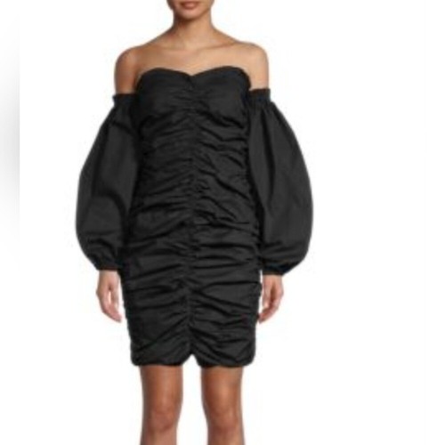 Mini abito body guess - mini, nero