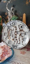 PIERO FORNASETTI PIATTO CALENDARIO ceramica  2024 CONDIZIONI TOP !!!!!!!!