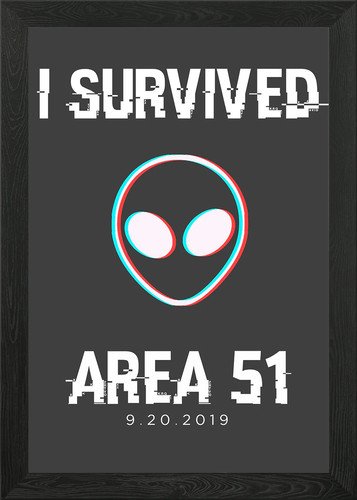 Survived area poster arte - area,
