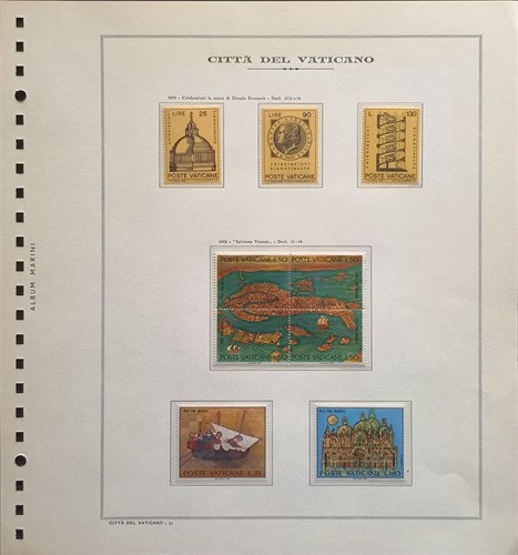 1972 vaticano annata completa - annata,