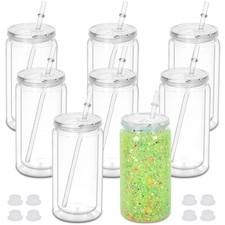 Vaso de plástico de 16 oz con