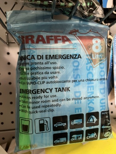 Tanica emergenza busta - di, in