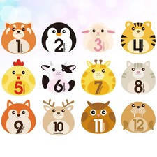  12 Sheets Adesivi Bimbi